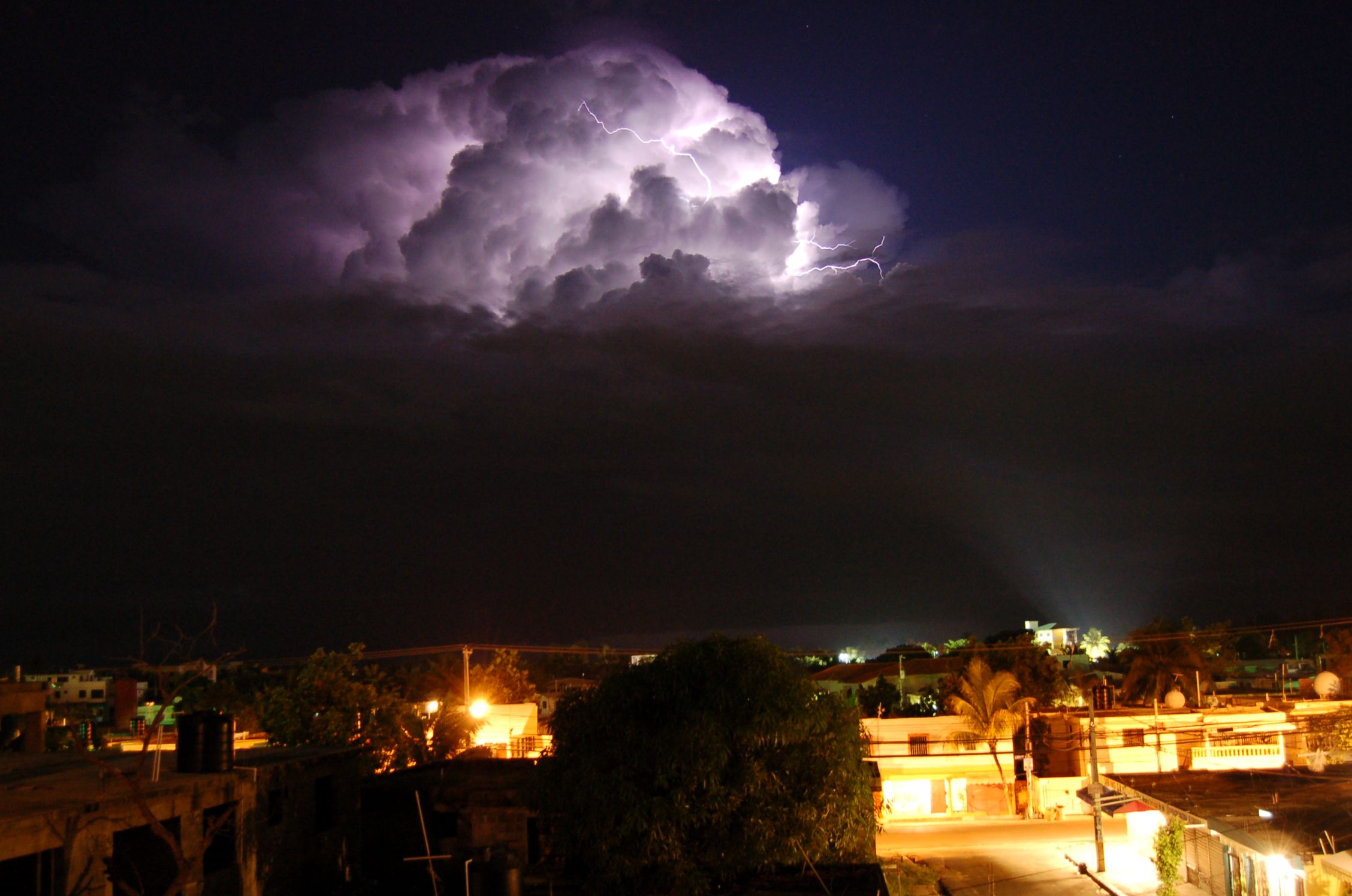 CIELO RAYADO